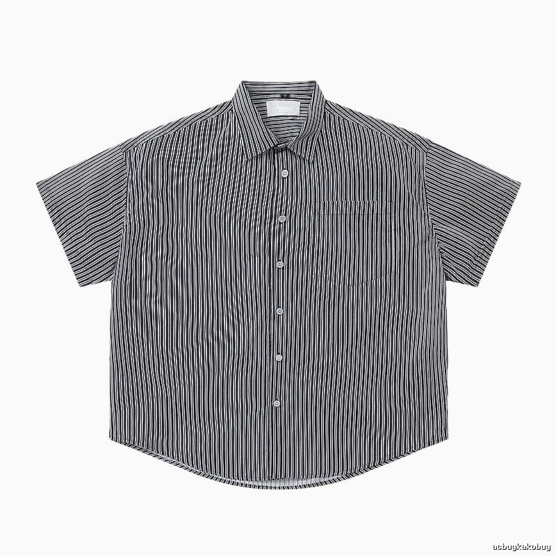 AMI striped retro-style shirt
