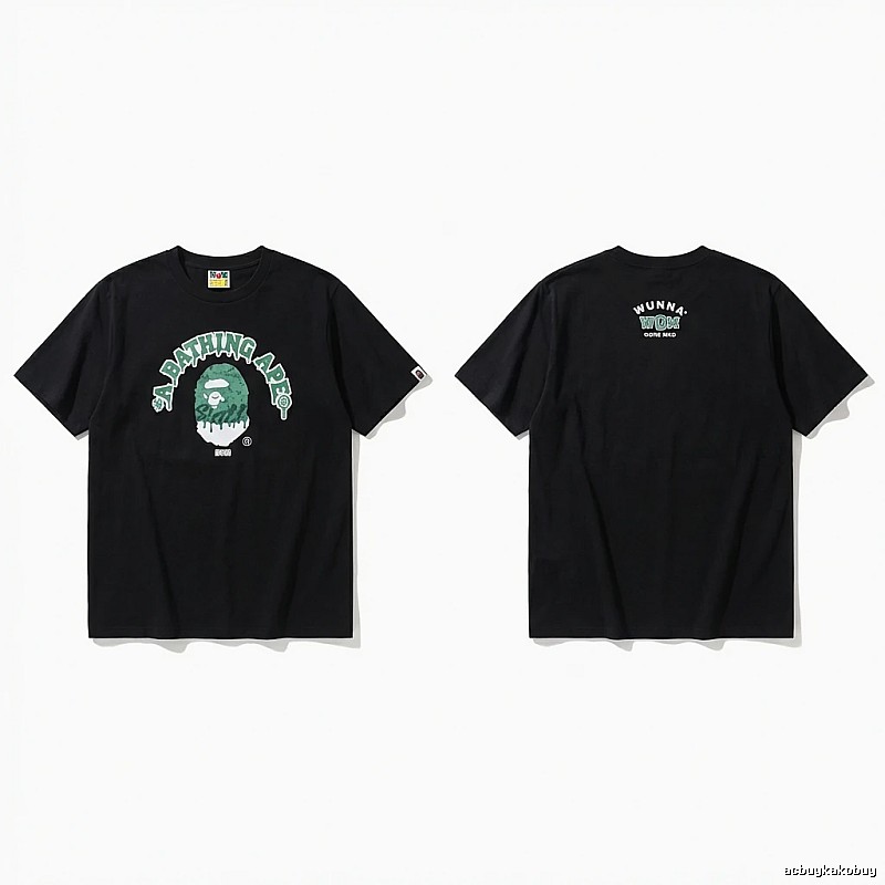 Bape Ape Head Trendy Black T-shirt