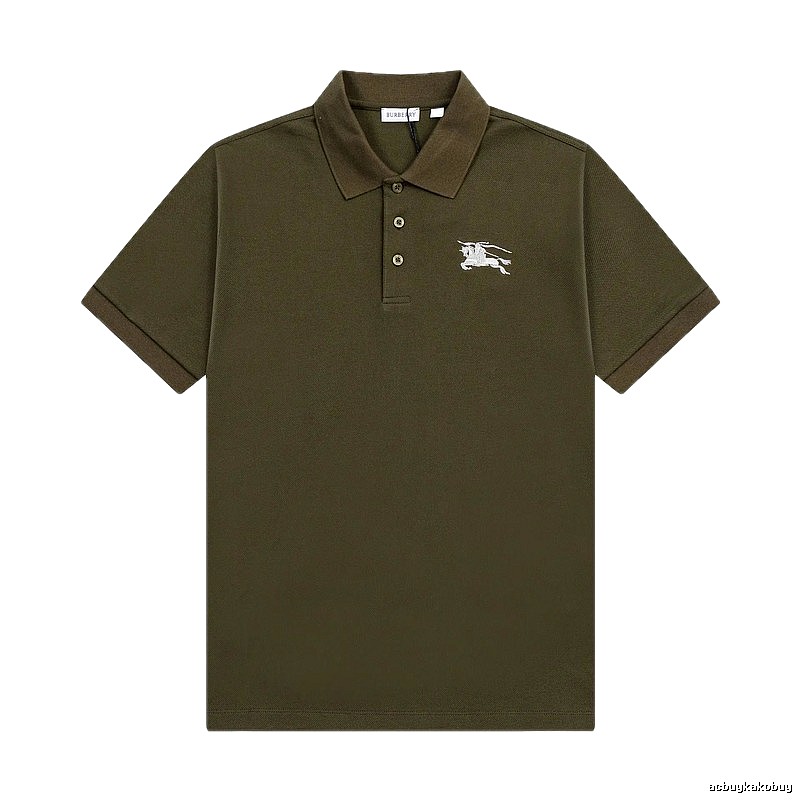 Burberry's retro-style polo shirt with the knight logo