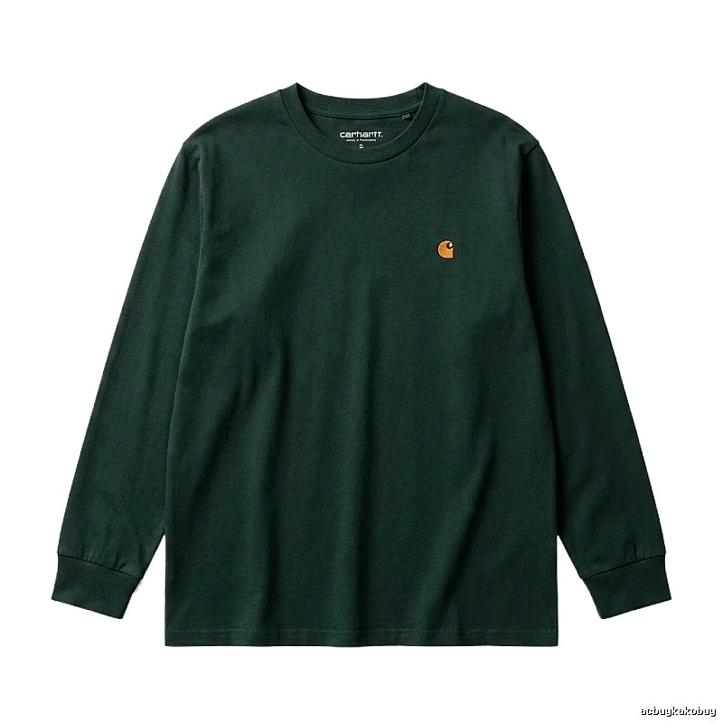 Carhartt basic simple dark green sweatshirt