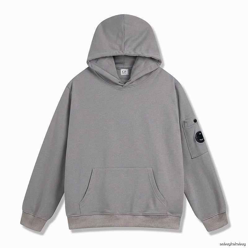 C.P. Grey Trendy Brand Hoodie
