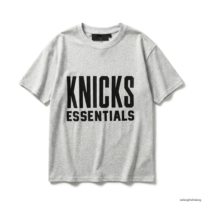 ESSENTIALS brand gray T-shirt