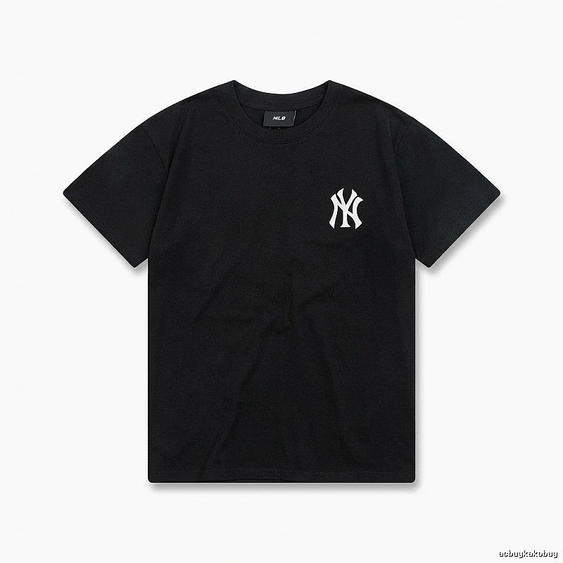 MLB classic simple style black T-shirt