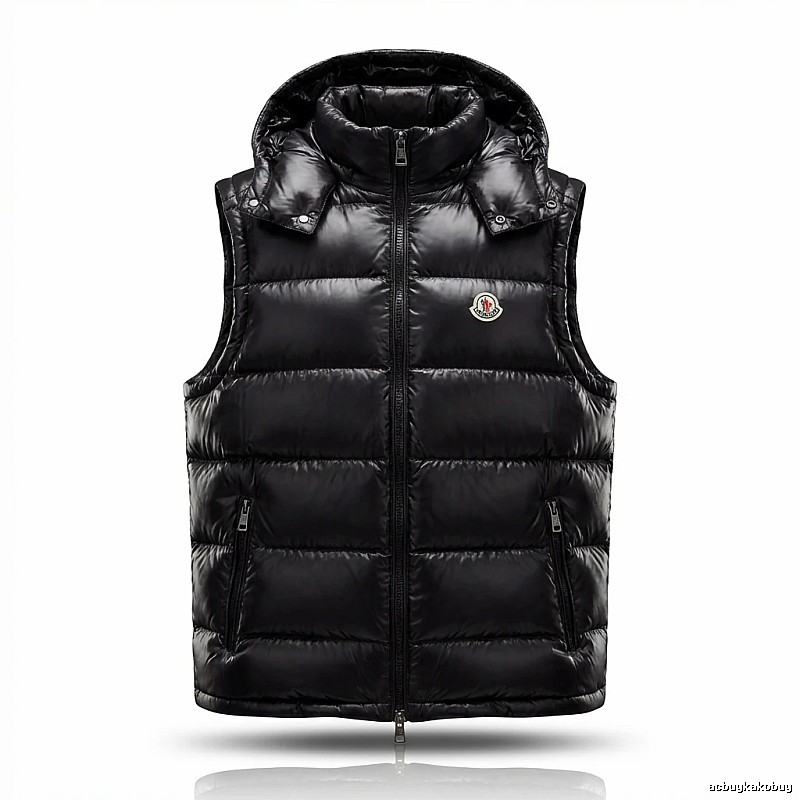 Moncler Black Trendy and Cool Down Vest