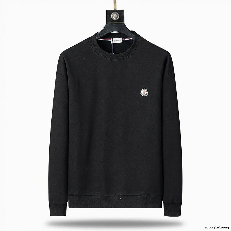 Moncler classic simple black sweatshirt