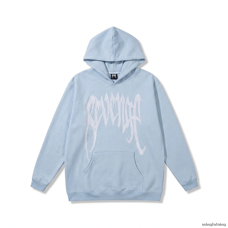 Revenge trendy and cool style light blue sweatshirt