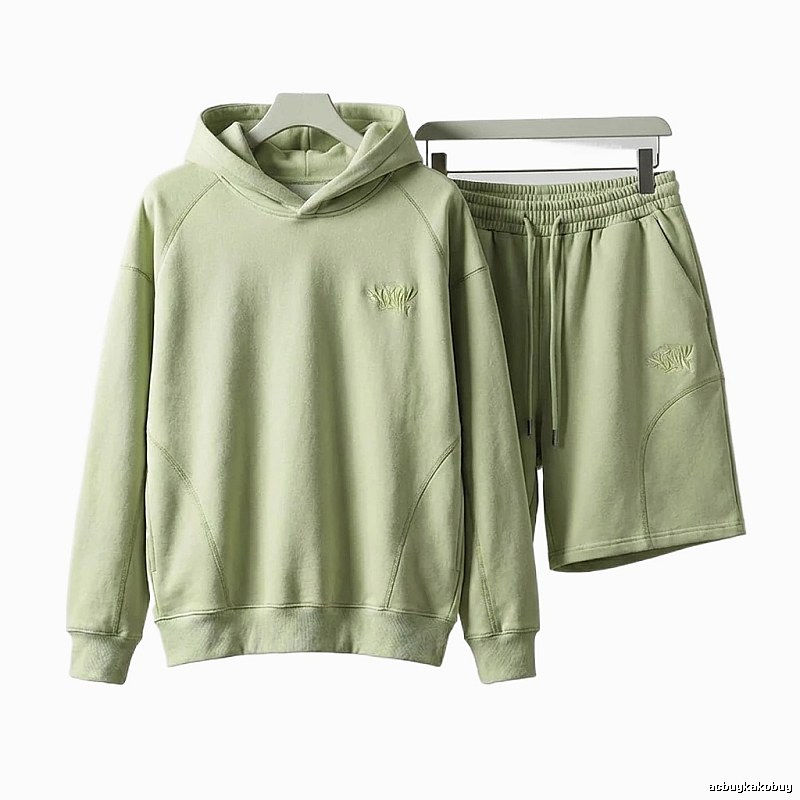 SynaWorld casual style light green suit