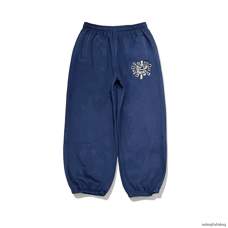 ADWYSD retro style navy blue sweatpants