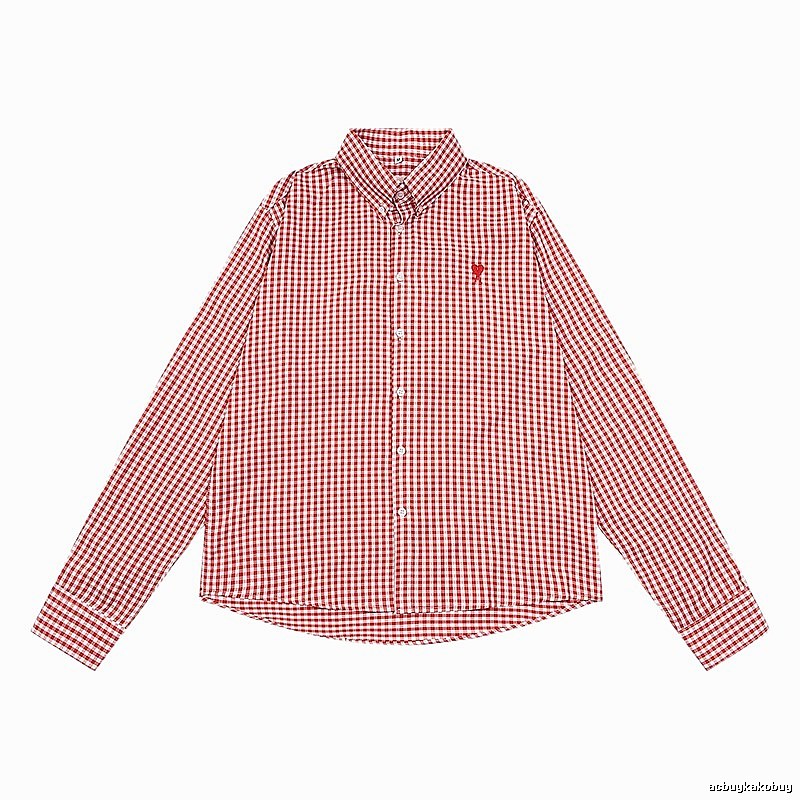 AMI checkered retro-style shirt
