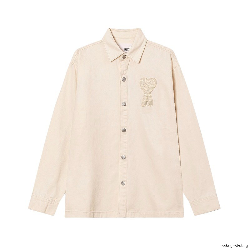 AMI Embroidered Love Style Shirt