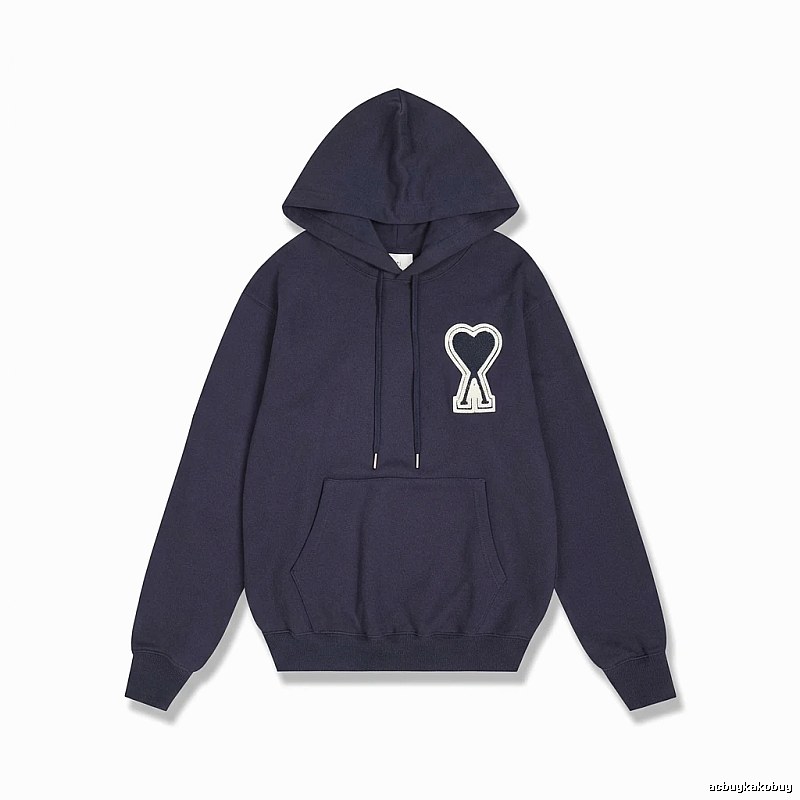AMI Heart Pattern Hoodie