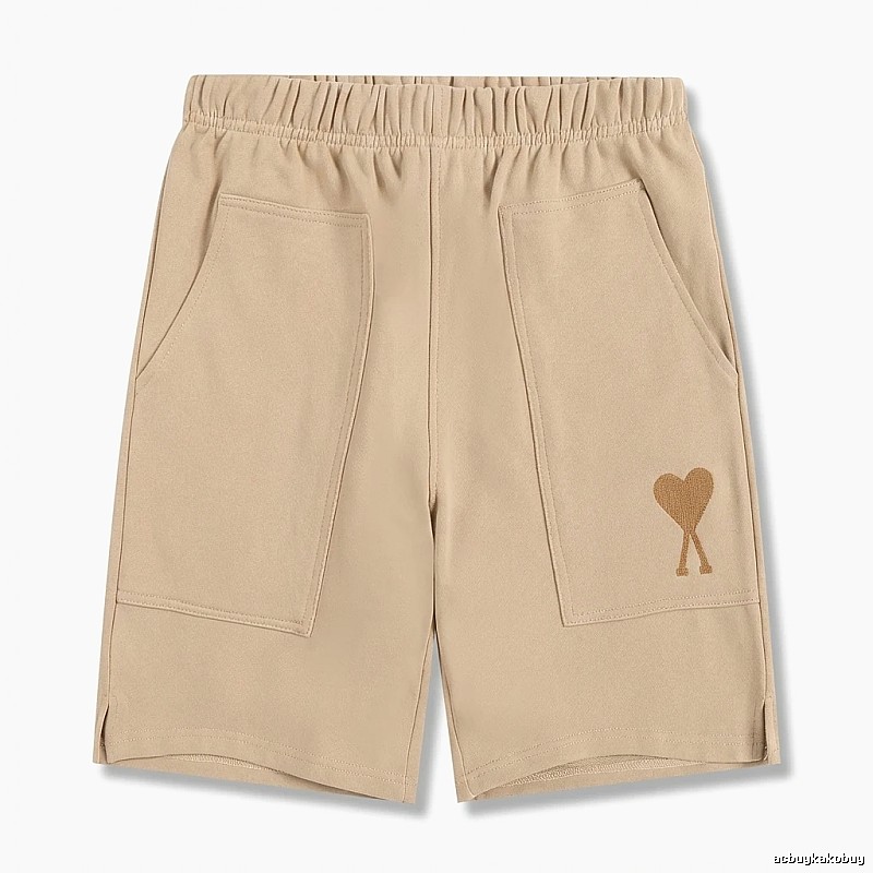 Ami Love Leisure Khaki Shorts