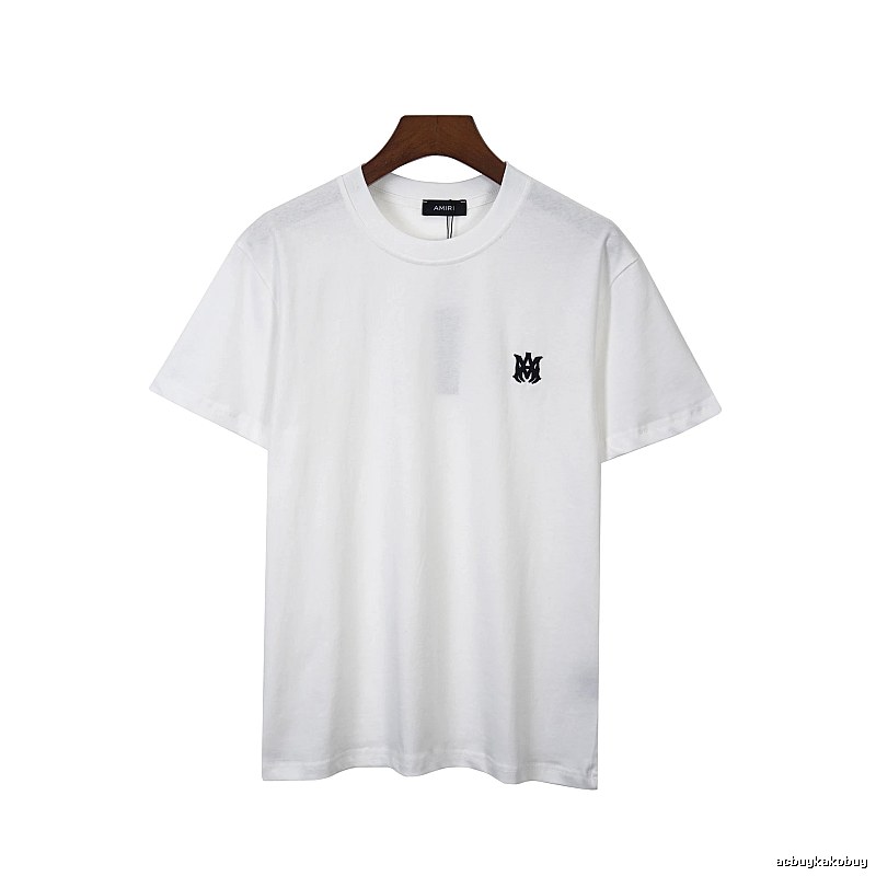 Amiri Casual Logo T-shirt Black Small AM for Streetwear Looks