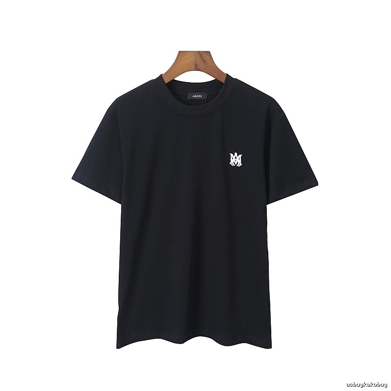 Amiri Classic Logo T-shirt Black Small AM for Daily Styling