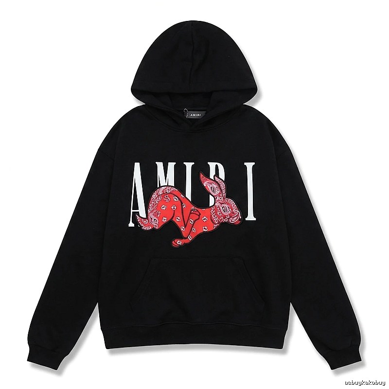 AMIRI Rabbit Print Trendy Brand Sweatshirt