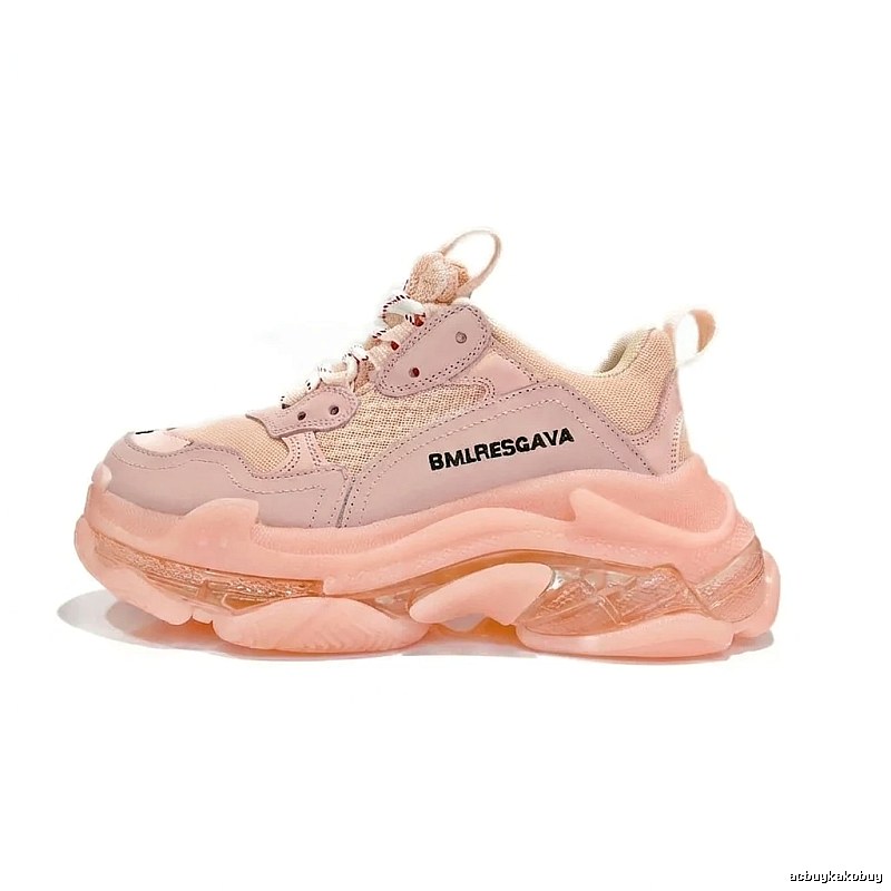 Balenciaga dad-style pink shoes