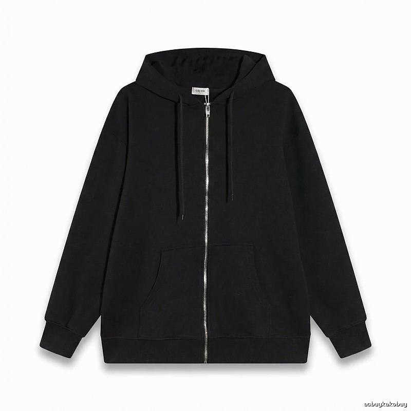 CELINE basic simple black sweatshirt