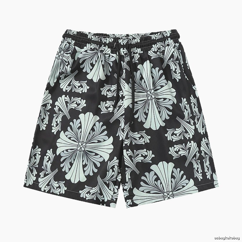 Chrome Hearts Cross Flower Trendy Brand Shorts