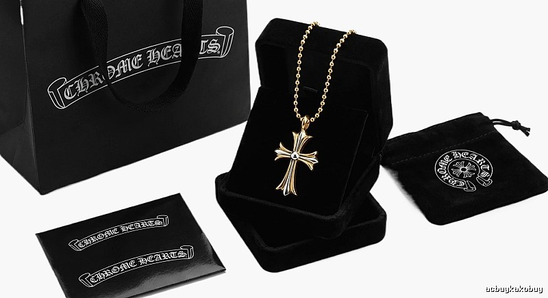Chrome Hearts Cross Retro Style Necklace