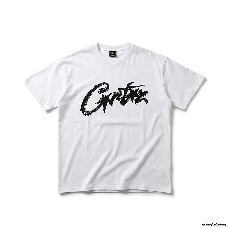 Corteiz Graffiti Style White T-shirt