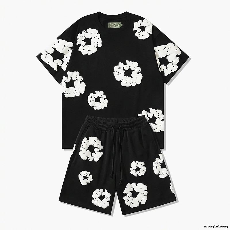 DENIM TEARS Printed Casual Style Set