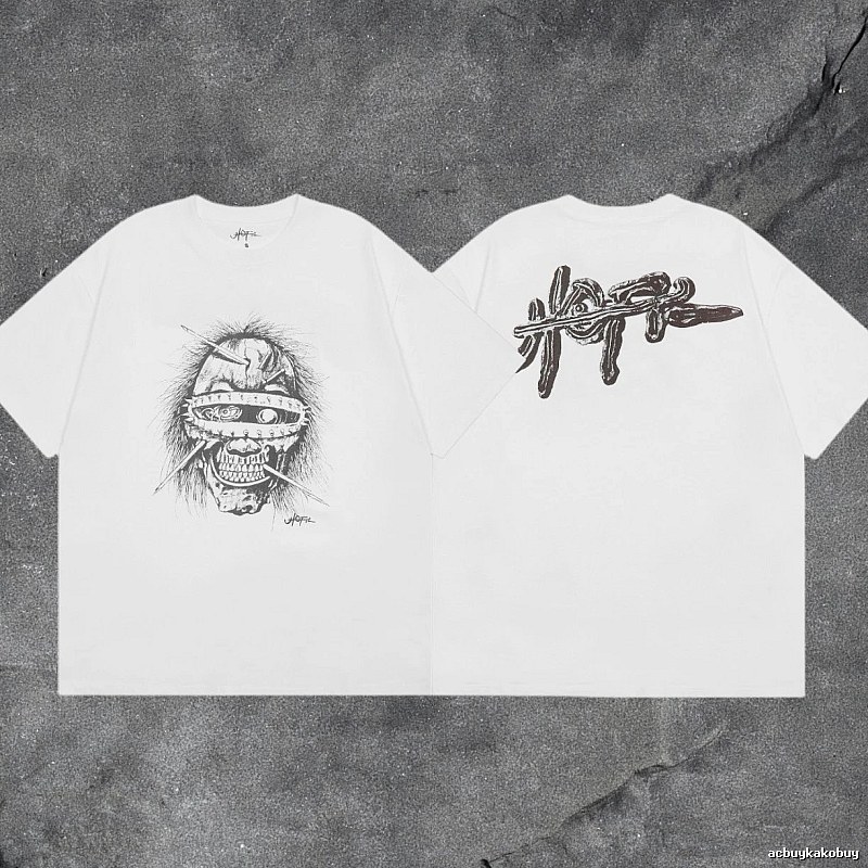 Denim Tears White Graphic T-Shirt Modern Fit