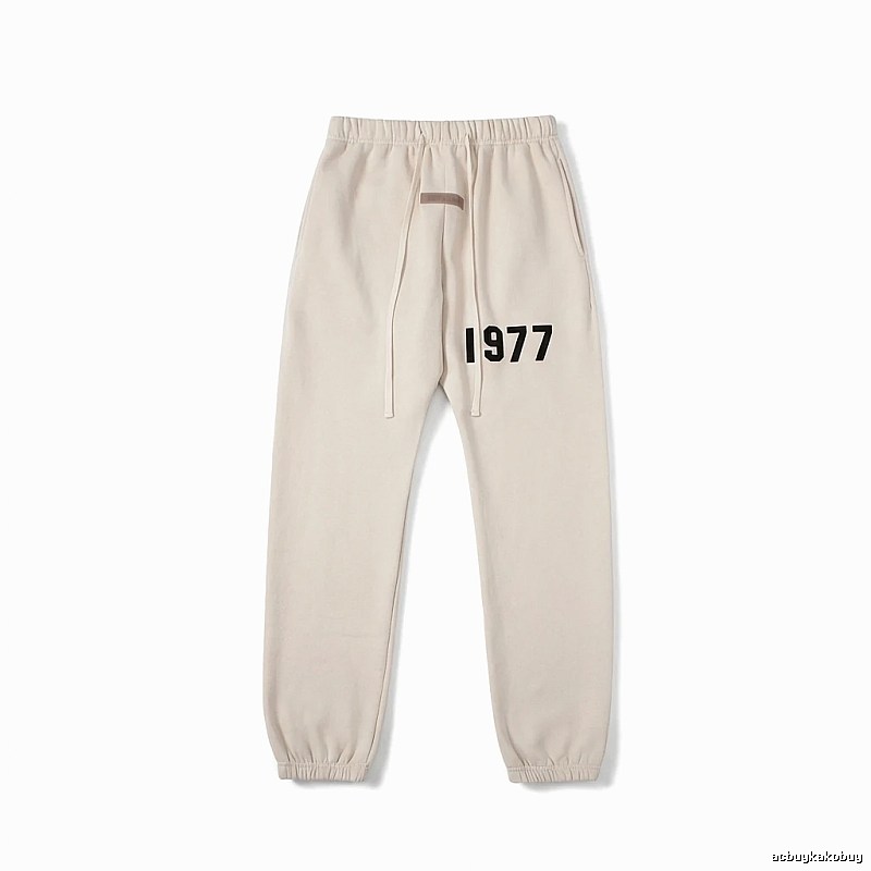 ESSENTIALS 1977 Minimalist Style Beige Pants