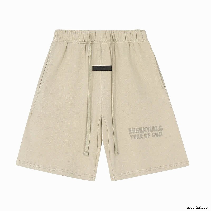 ESSENTIALS casual khaki shorts