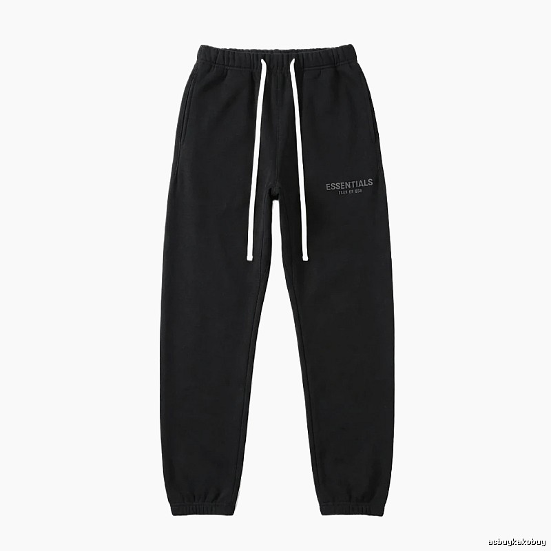 ESSENTIALS minimalist black sweatpants
