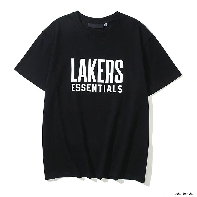 ESSENTIALS minimalist style black T-shirt