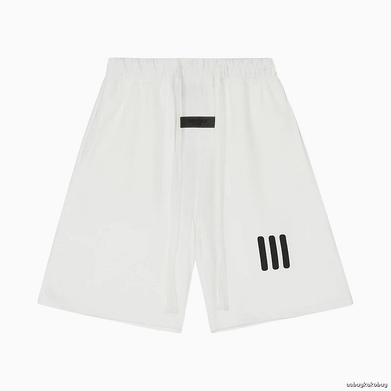 ESSENTIALS minimalist style white shorts