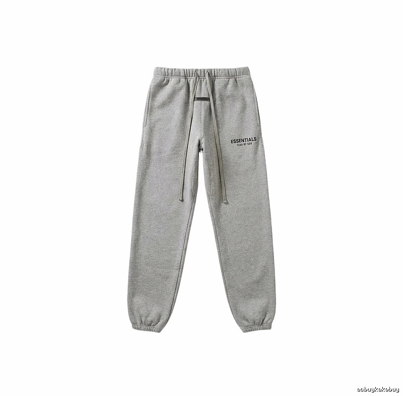 ESSENTIALS Simple Gray Sweatpants
