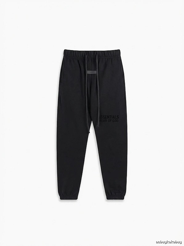 Essentials trendy and cool style black sweatpants