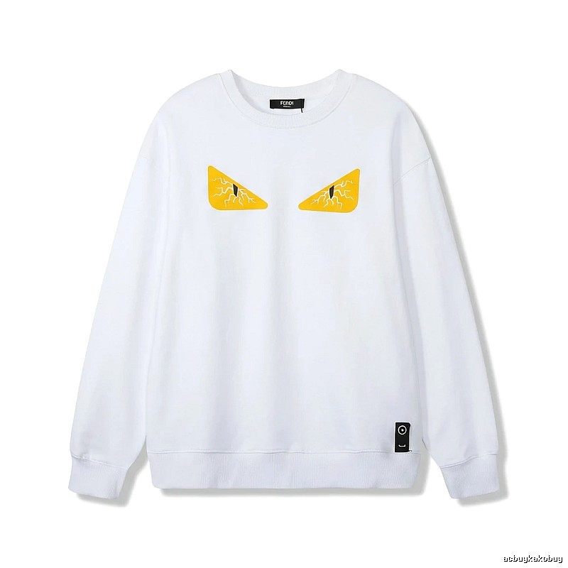 Fendi Little Monster White Sweatshirt