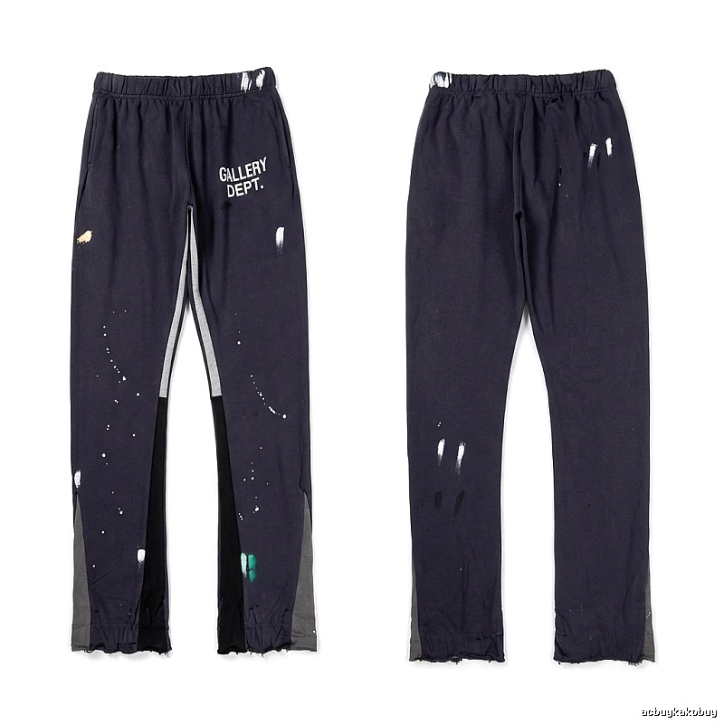 Gallery Dept Graffiti Style Black Pants