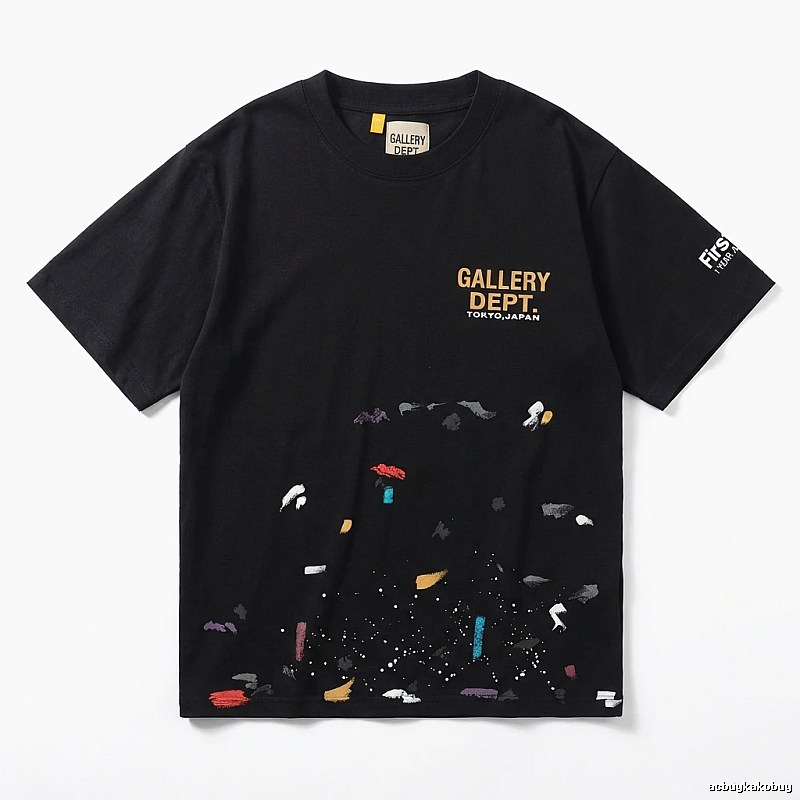 Gallery Dept Graffiti Style Black T-shirt