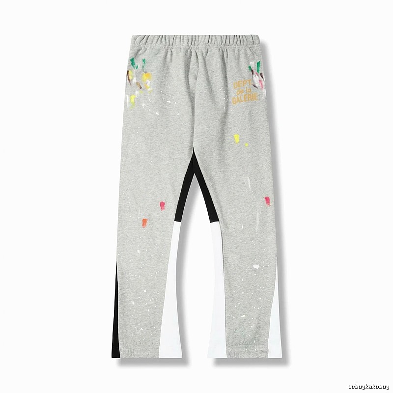 Gallery Dept Graffiti-style Grey Sweatpants