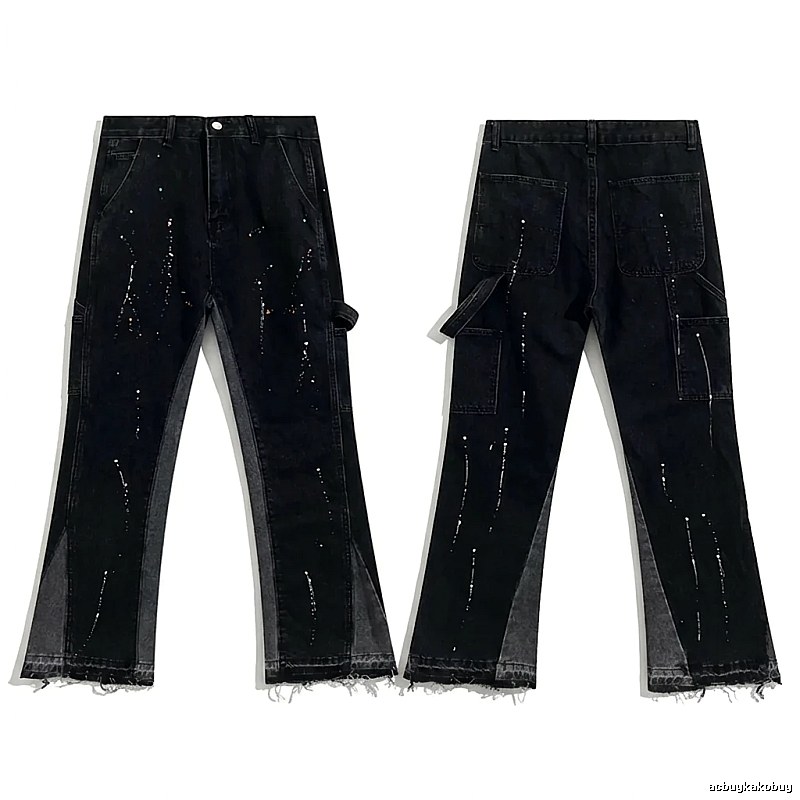 Gallery Dept Workwear Style Black Jeans