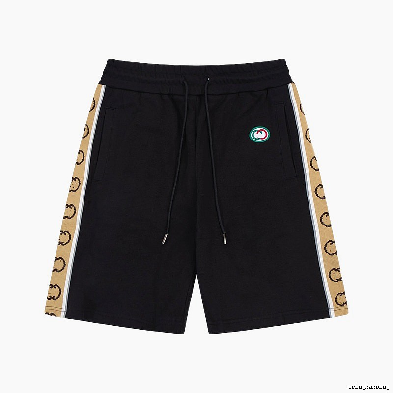 Gucci classic style black shorts