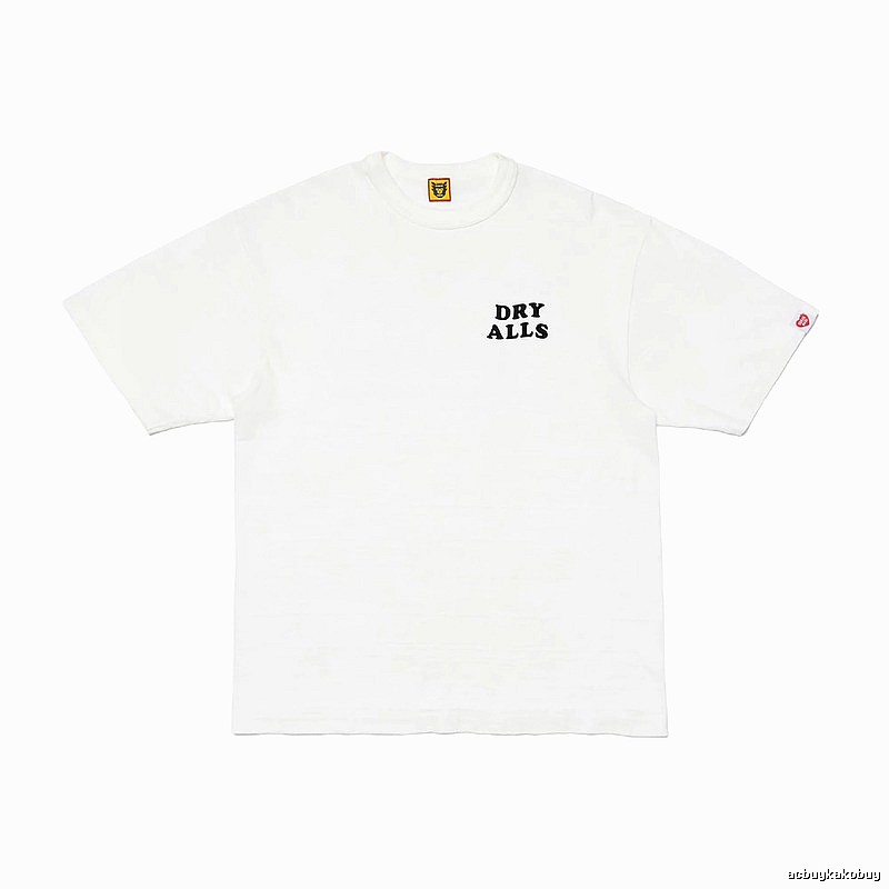 HUMAN MADE EDRYALLS Japanese Streetwear White Short Sleeve T-Shirt
