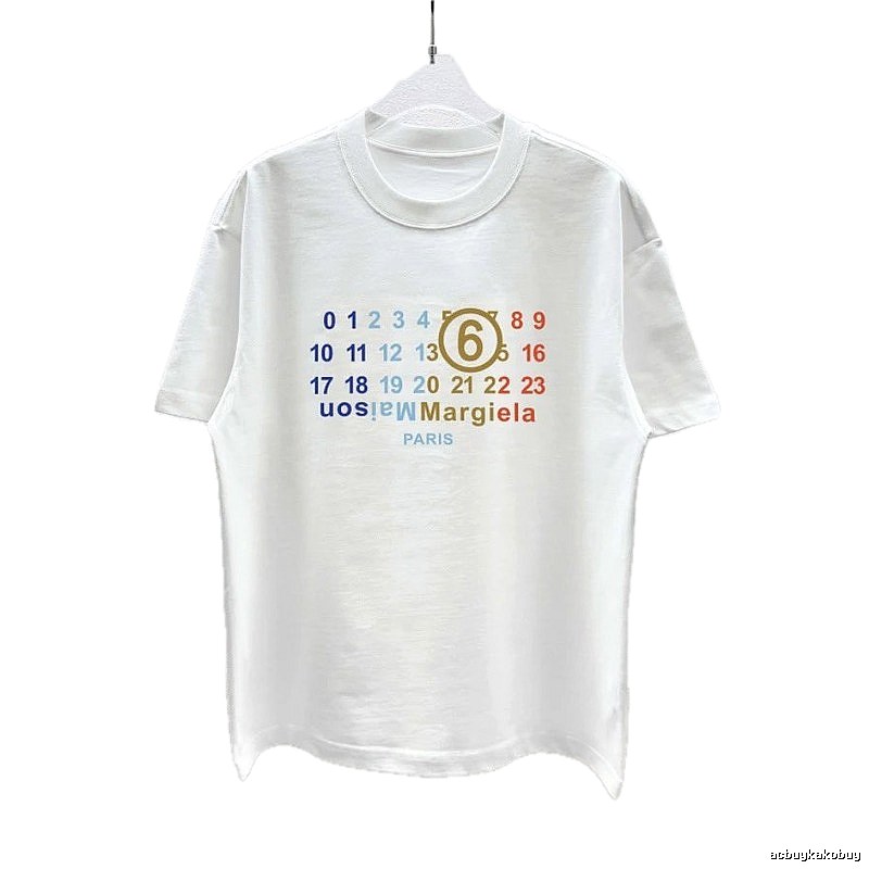 Maison Margiela MM6 Casual Style White T-Shirt