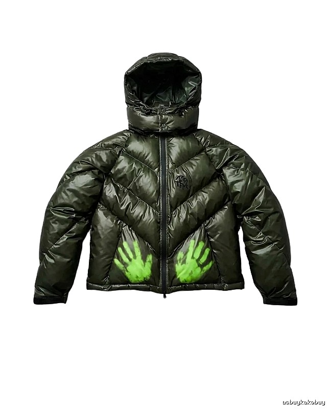 Mertra trendy brand luminous green down jacket