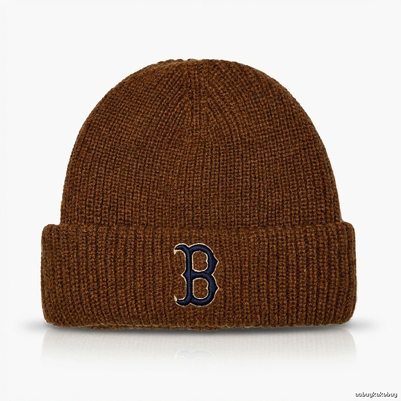 MLB Brown Minimalist Knit Hat