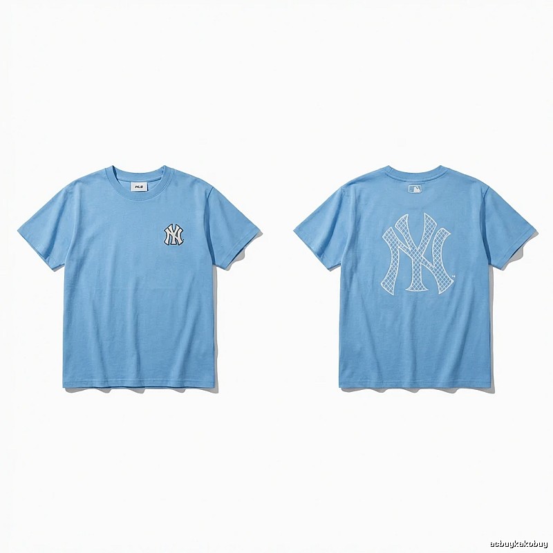 MLB Classic Simple Style Blue T-shirt