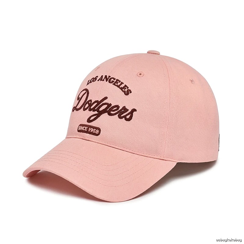 MLB Dodgers pink baseball cap