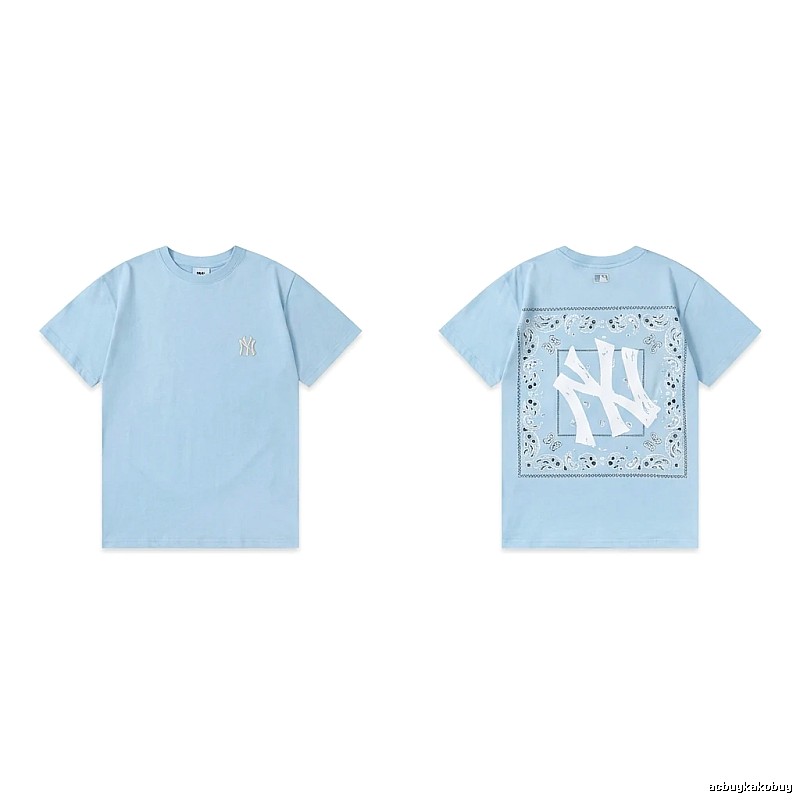 MLB retro light blue T-shirt