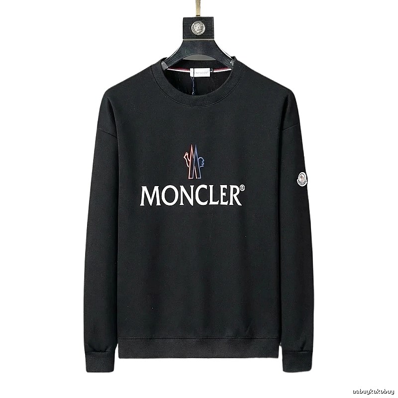 Moncler simple and fashionable black sweatshirt