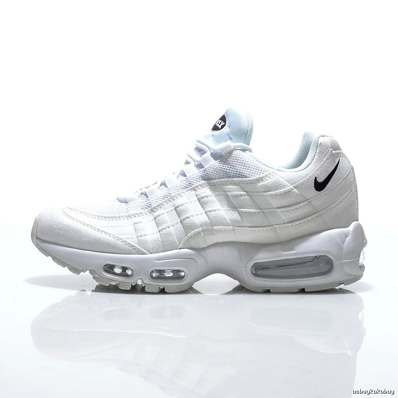 Nike Air Max 95 White Retro Athletic Shoes