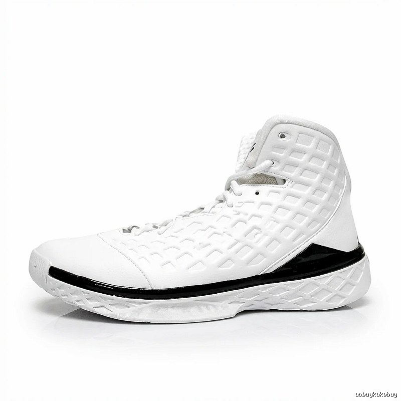 Nike retro black and white basketball shoes