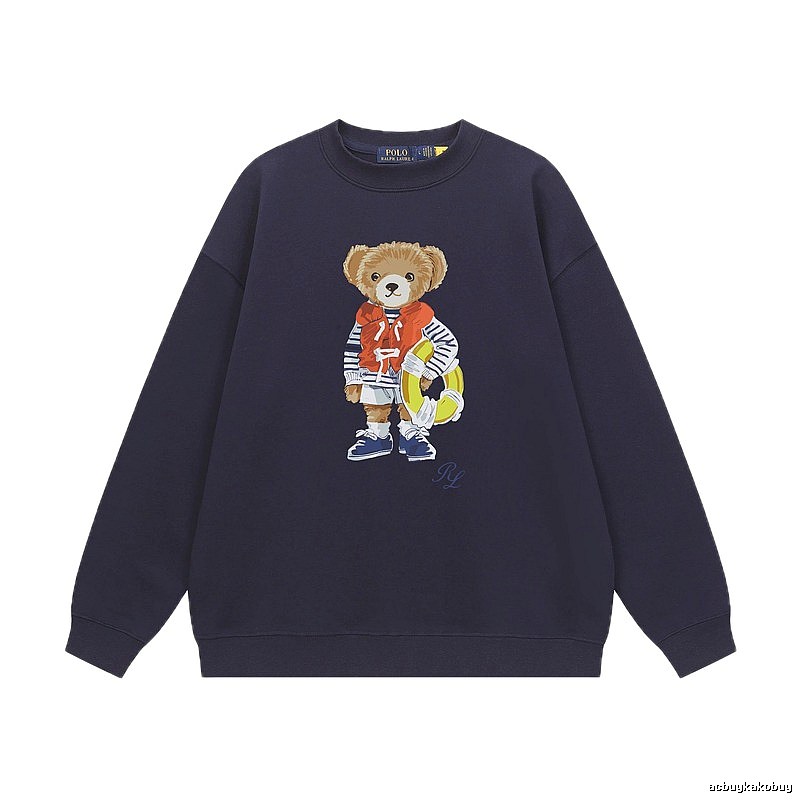 Ralph Lauren Bear Navy-style Sweatshirt